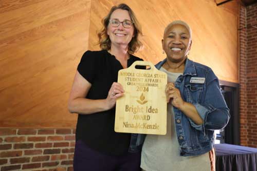 Bright Idea Award – Nina McKenzie, Administrative Coordinator for Student Affairs